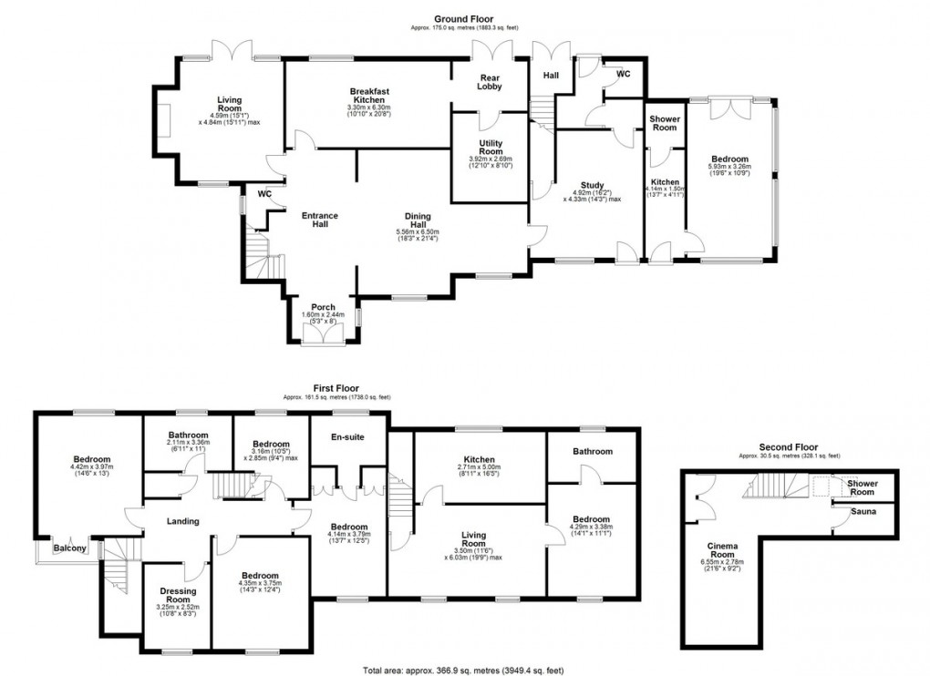 Floorplan for The Goldings, 70 Leeds Road, Oulton, Leeds