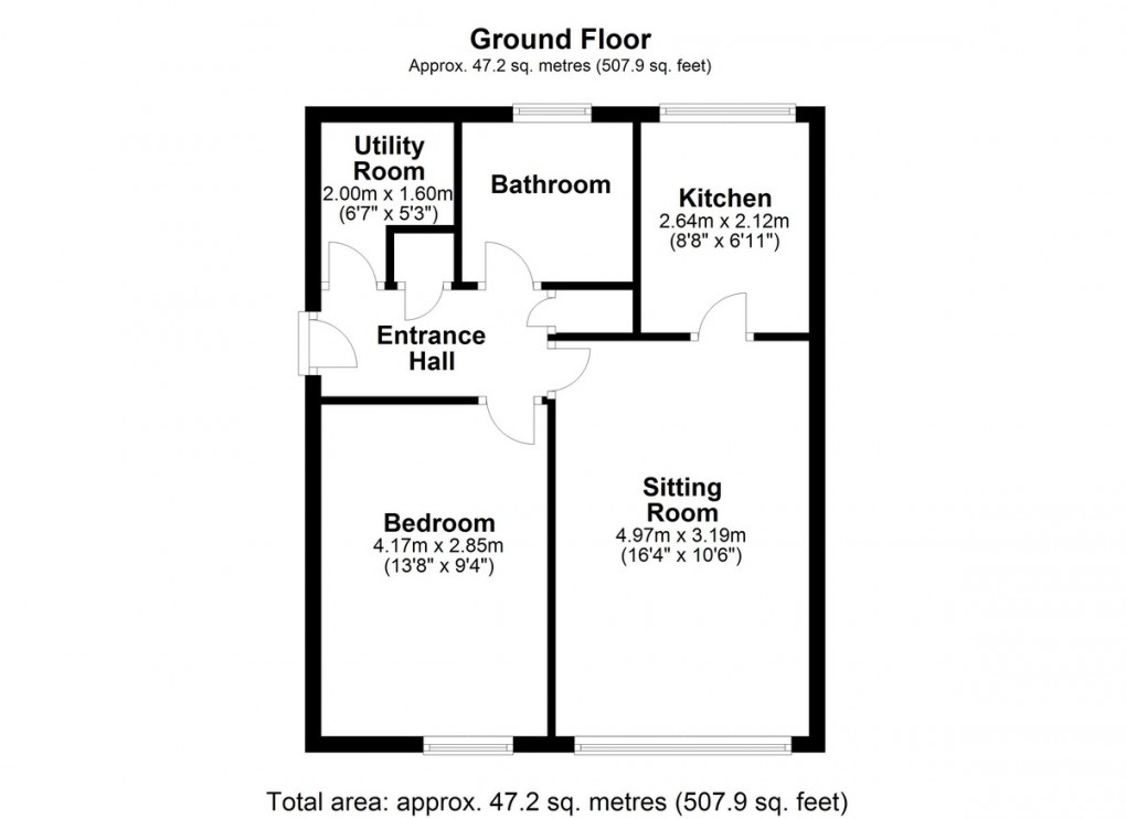 Floorplan for Longfield Avenue, Huddersfield