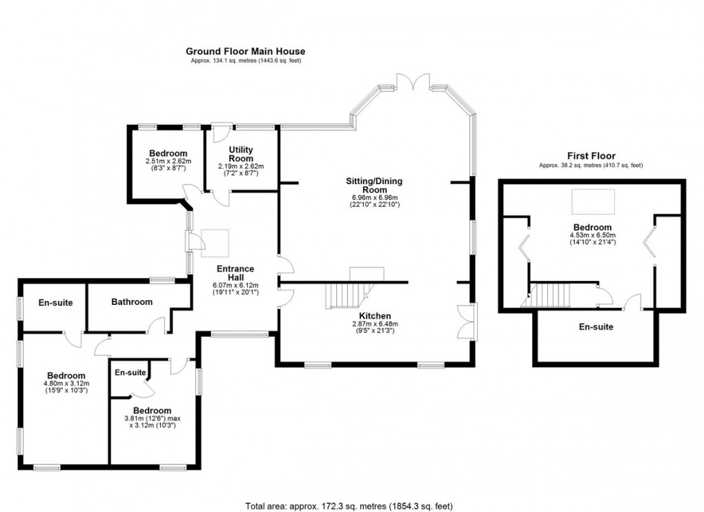 Floorplan for Barnsley Road, Newmillerdam