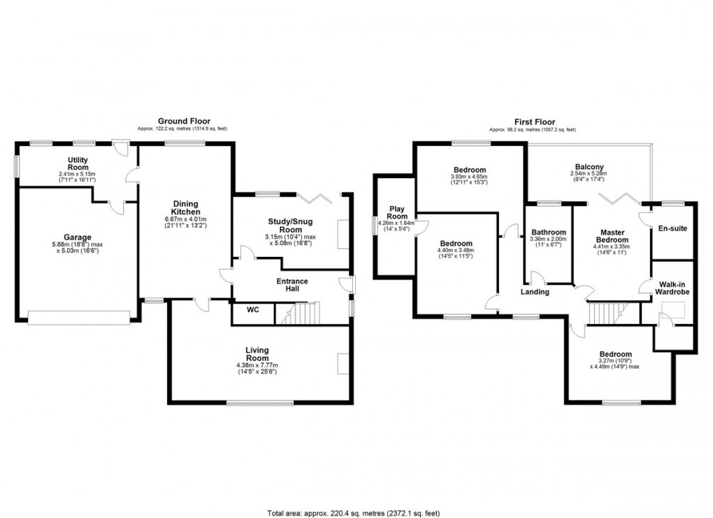 Floorplan for Banks Avenue, Golcar, Huddersfield