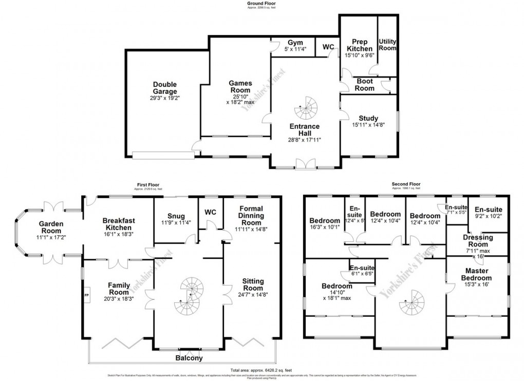 Floorplan for High Meadows, Thornhill