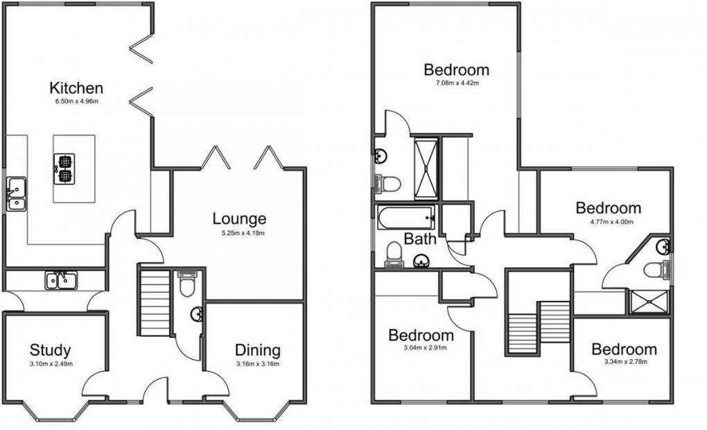 Floorplan for St. Johns View, Northowram, Halifax