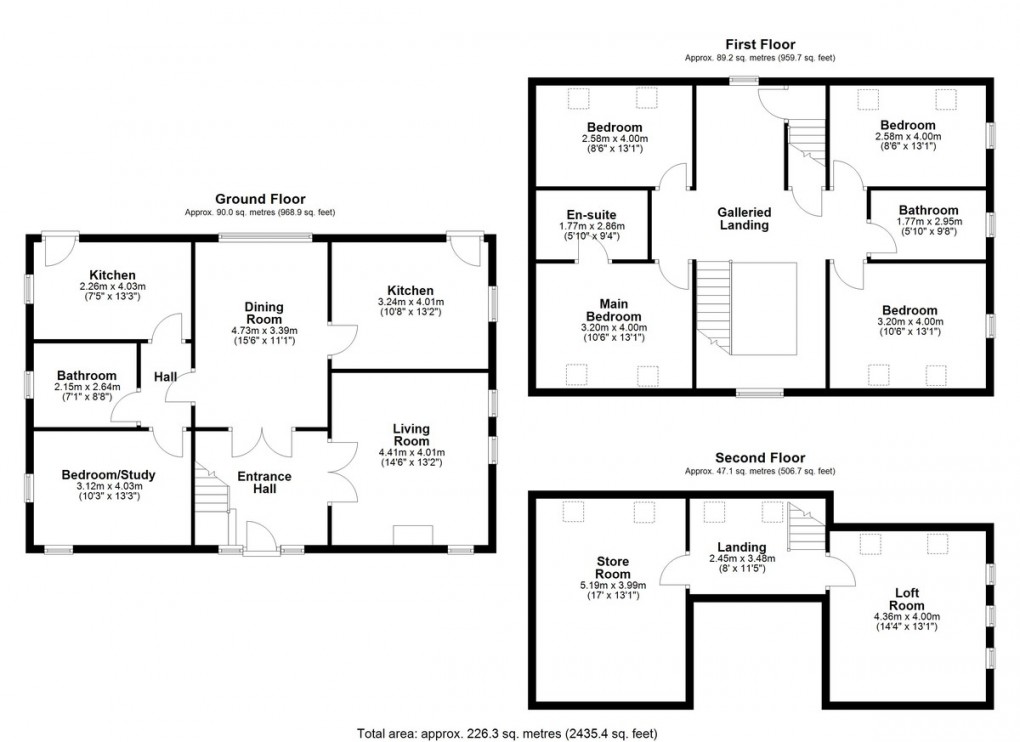 Floorplan for Widdop Road, Hebden Bridge