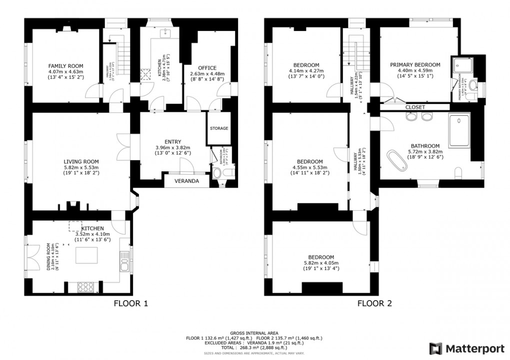 Floorplan for Heptonstall  , Hebden Bridge