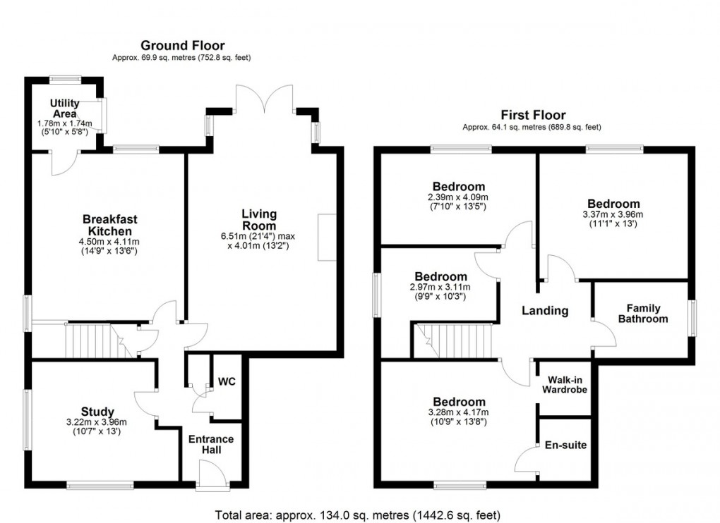 Floorplan for High Green, Lepton, Huddersfield